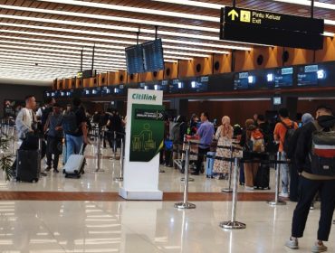 Penumpang di Bandara Soekarno-Hatta