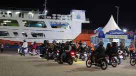 Suasana di Pelabuhan Ciwandan