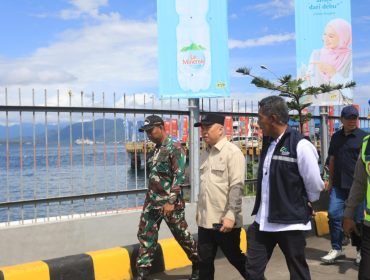 Menhub Dudy saat meninjau Pelabuhan Gilimanuk, Bali