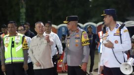 Menhub dan jajaran juga stakeholder di Pelabuhan Merak