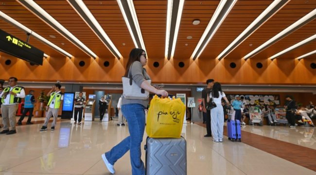 Pemudik di Bandara