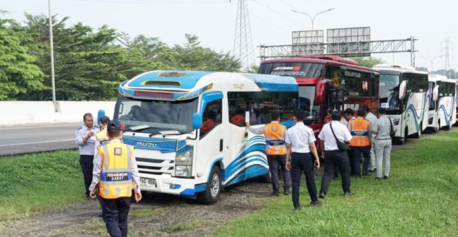 
 Selama Periode Angkutan Lebaran, Kemenhub Ramp Check 60.946 Bus