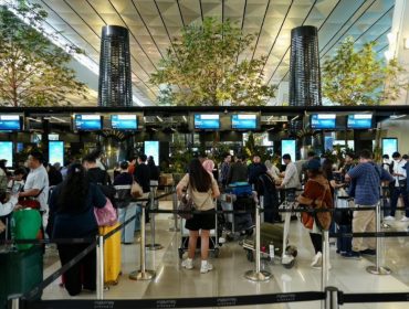 Suasana di Bandara Soetta