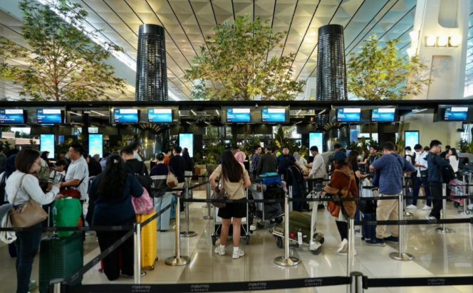 
 Suasana di Bandara Soetta
