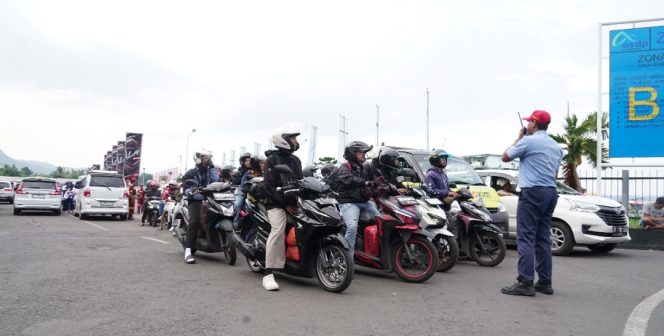 
 Kantong parkir Bulusan, Ketapang, Banyuwangi