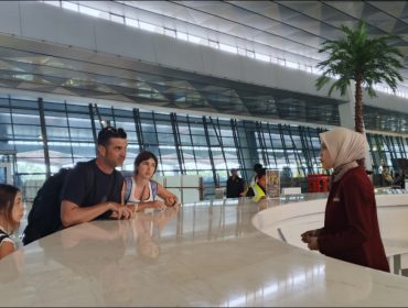 Suasana di Terminal 3 Bandara Soetta