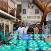 Pelindo Solusi Digital Berbagi Sembako. Foto/ILCS 