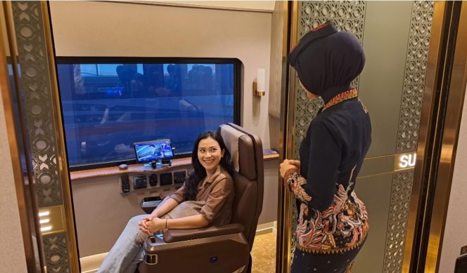 
 Kereta Api Suite Class Compartment KAI Kian Diminati, Pelanggan Awal 2026 Naik 72%