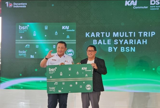 
 KAI Commuter Luncurkan KMT Co-Branding BSN, Dorong Transaksi Cashless di Transportasi Jabodetabek