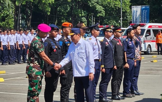 
 Apel Gelar Pasukan Angkutan Lebaran KAI, Wamenhub Ingatkan Pelayanan Ramah