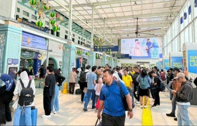 
 Penjualan Tiket KA Lebaran 2026 Tembus 3,59 Juta, Okupansi KA Jarak Jauh Capai 90,1 Persen