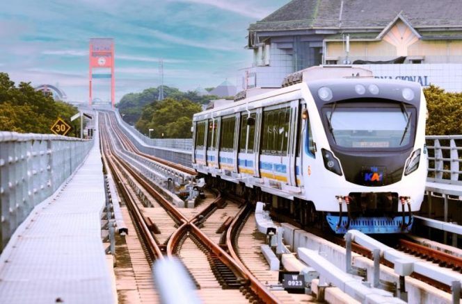 
 LRT Sumsel Layani Lebih 113 Ribu Penumpang hingga H+1 Lebaran 2026