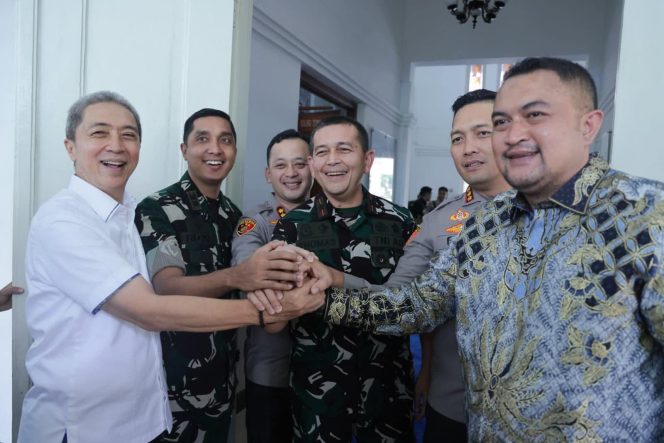 
 Sinergi TNI–Pemkab Bogor Diperkuat, Pembangunan dan Kamtibmas Jadi Fokus TMMD