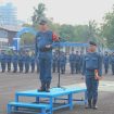 Bertindak selaku Inspektur Upacara, Kepala Pangkalan PLP Kelas I Tanjung Priok, Fourmansyah, SH., MM., MH., foto istimewa/PPLP Tanjung Priok