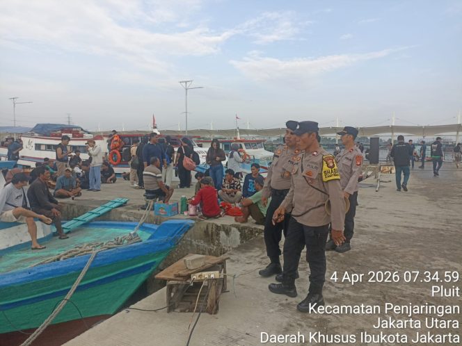 
 Pengamanan Akses Wisata Kepulauan Seribu di Dermaga Muara Angke Berjalan Aman
