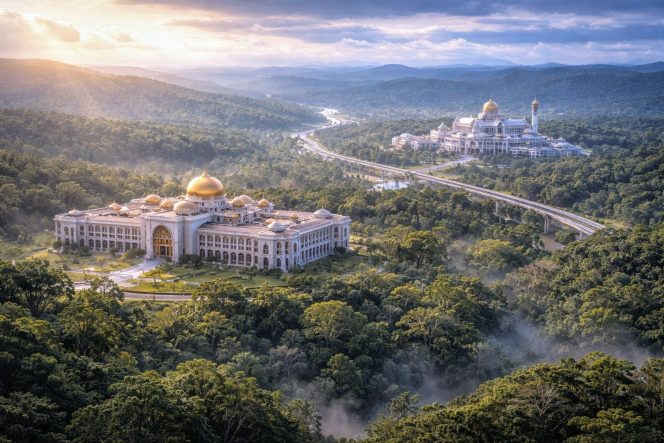
 Istana Di Tengah Hutan Borneo