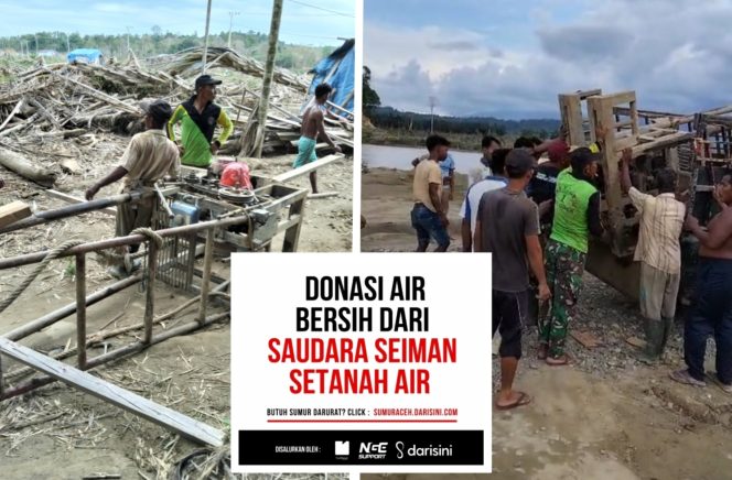 
 Pembangunan Sumur Bor ke-9 Dimulai, Fokus Pemulihan Warga Terdampak Banjir di Aceh Utara