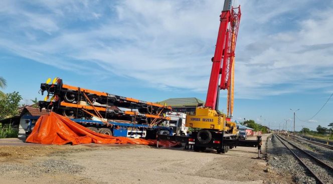 
 KAI Kirim 780 Gerbong Datar Produk Dalam Negeri ke Palembang, Perkuat Angkutan Batu Bara dan Logistik Nasional