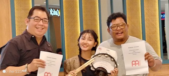 
 Dica Melo Sukses Sebagai Brand Ambassador, Kembali Dikontrak Meinl.