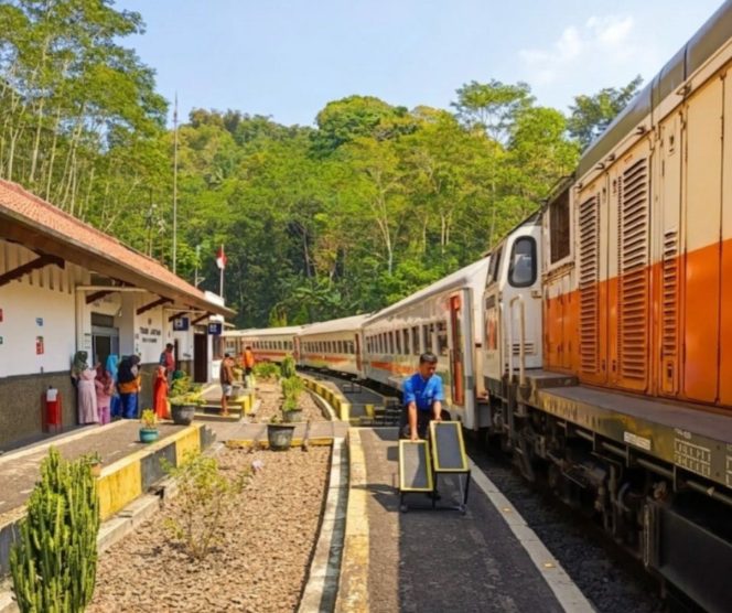 
 Penumpang Stasiun Lampegan Naik pada Triwulan I 2026
