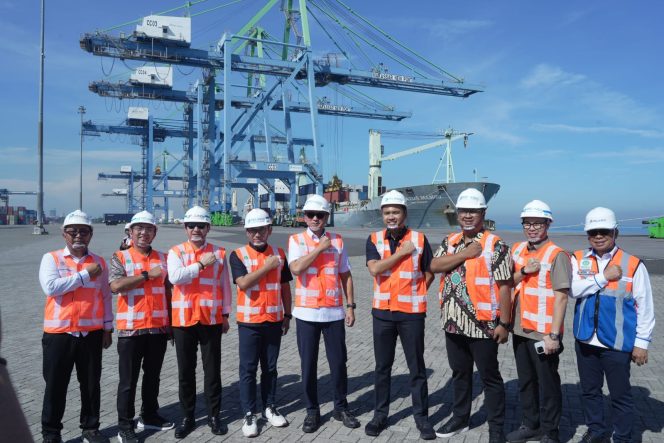 
 Bank Mandiri Kunjungi Makassar New Port, Perkuat Sinergi Infrastruktur Pelabuhan