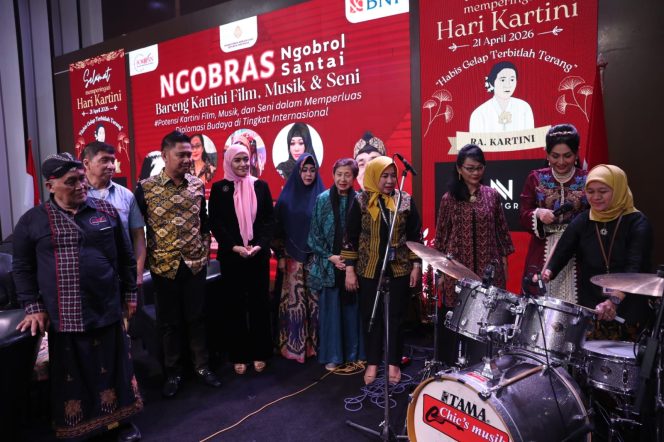 
 NGOBRAS Kartini: Diskusi Film, Musik, dan Seni Dikemas Kreatif, Libatkan Fashion Show dan Musik