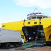 Kapal penyeberangan di Pelabuhan Ketapang