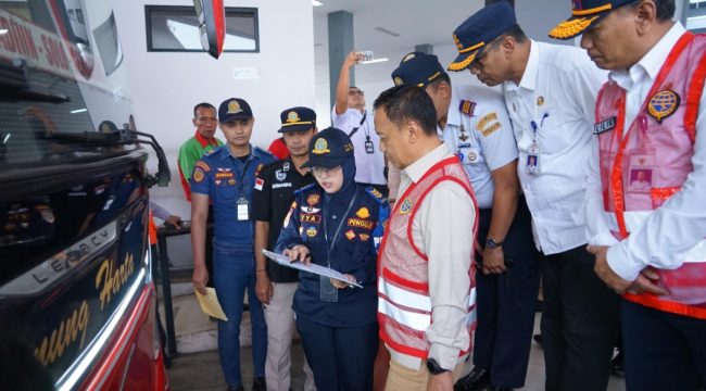 Inspeksi keselamatan armada angkutan penumpang