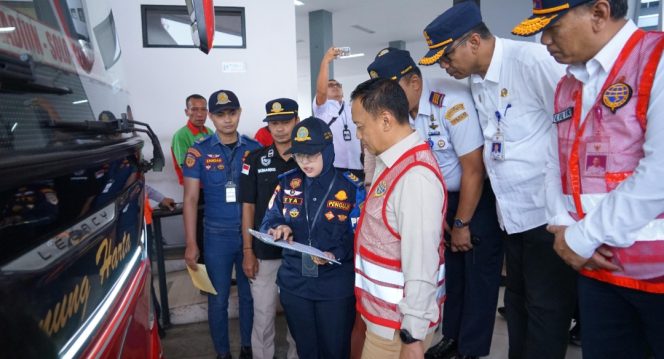 
 Inspeksi keselamatan armada angkutan penumpang