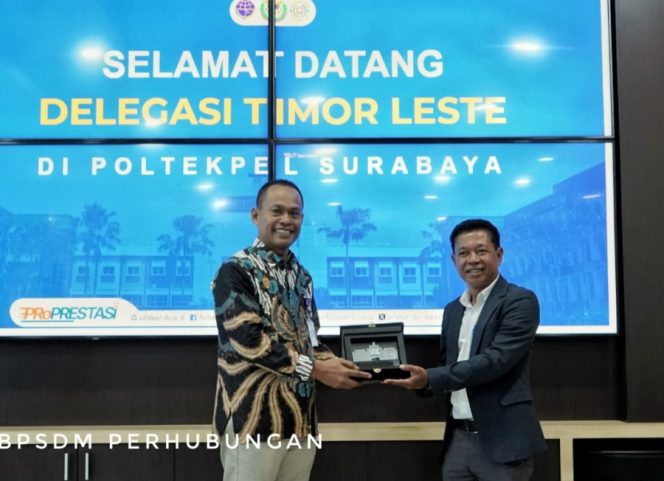 
 Serius Bangun SDM Maritim, Pemerintah Timor Leste Kunjungi Poltekpel Surabaya
