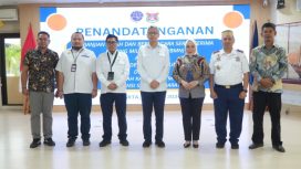 Sesditjen Hubla bersama jajaran dan Bupati.Mamuju