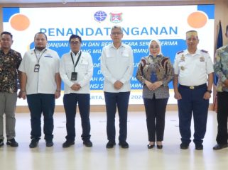 Sesditjen Hubla bersama jajaran dan Bupati.Mamuju