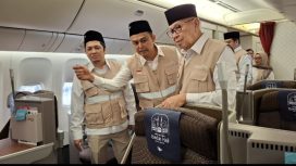 Dirut Garuda Indonesia tinjau kesiapan armada angkutan haji