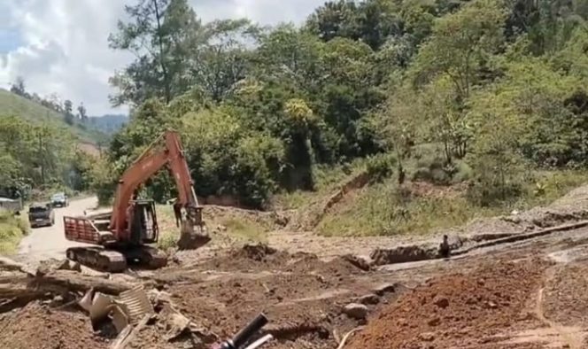 
 Jembatan Pulo Sange dalam Perbaikan, Warga Harap Dukungan Pemerintah Provinsi