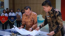 Kepala BPSDMP saat penandatangan MoU dengan Pemda di Makassar