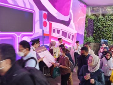 Kampanye di Stasiun Sudirman