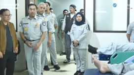 Dirut Jasa Raharja sambangi korban kecelakaan KA