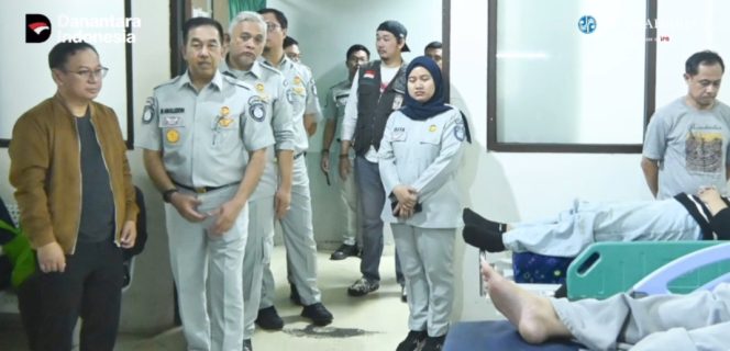 
 Dirut Jasa Raharja sambangi korban kecelakaan KA