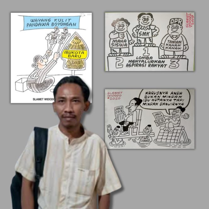 
 Kartun Satir Slamet Widodo Warnai JAKARTUN 2026