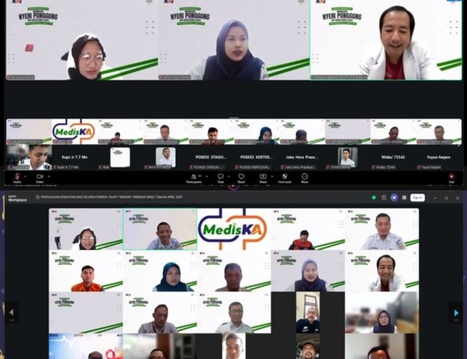 
 Jaga Sehat dan Tetap Bugar, KAI Daop 7 Madiun Gelar Webinar Kesehatan Series 7