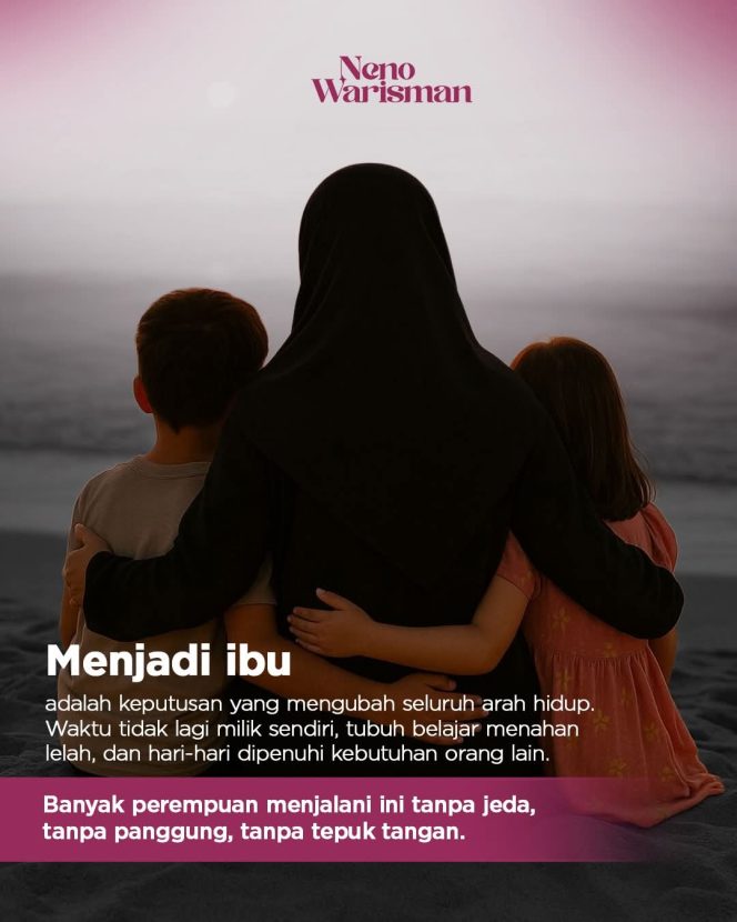 
 Catatan Neno Warisman: Ibu Sang Pondasi Kehidupan