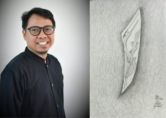 
 Karya Deden Hamdani Warnai Pameran “Guru Inspiratif” dalam Perayaan Hari Pendidikan Nasional