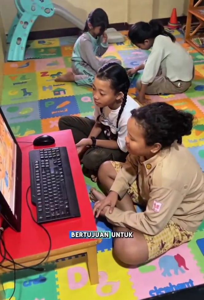 
 Pojok Baca Edukasi Polsek Kalibaru: Menumbuhkan Minat Baca dan Kepedulian Gizi Anak Sejak Dini