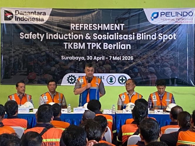 
 Sinergi TPK Berlian–TKBM Tanjung Perak Tingkatkan Kompetensi 835 Pekerja Pelabuhan