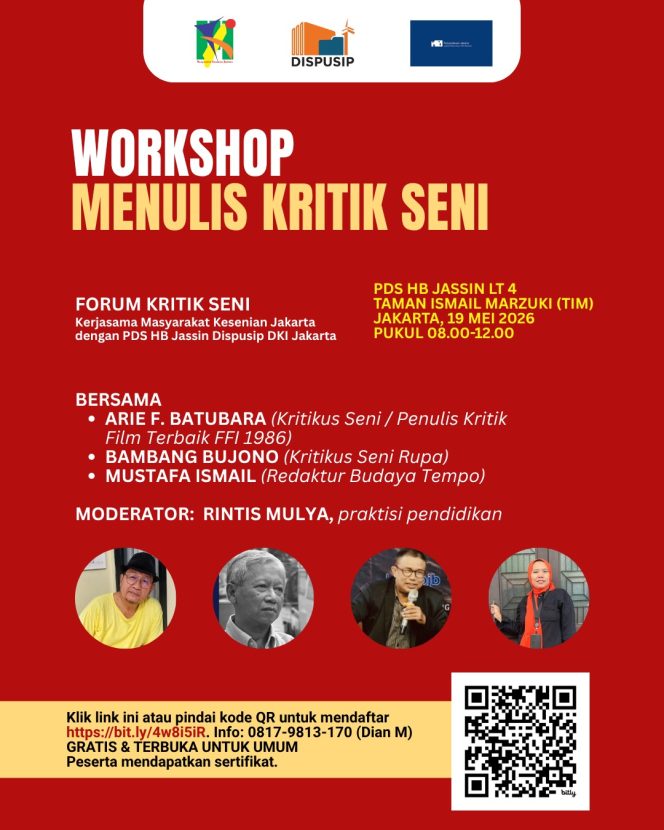 
 Forum Kritik Seni Jakarta Soroti Tantangan Kritik Seni di Era Digital
