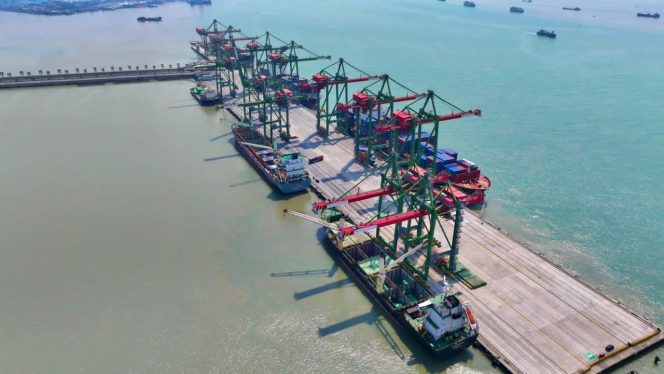
 TPK Teluk Lamong Catat Lonjakan Arus Petikemas Internasional 91 Persen