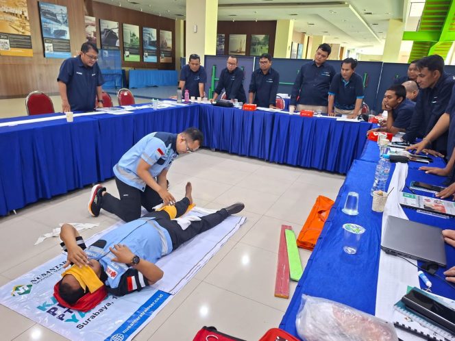 
 Terminal Teluk Lamong Perkuat Kompetensi Pekerja dalam Pertolongan Pertama Kecelakaan