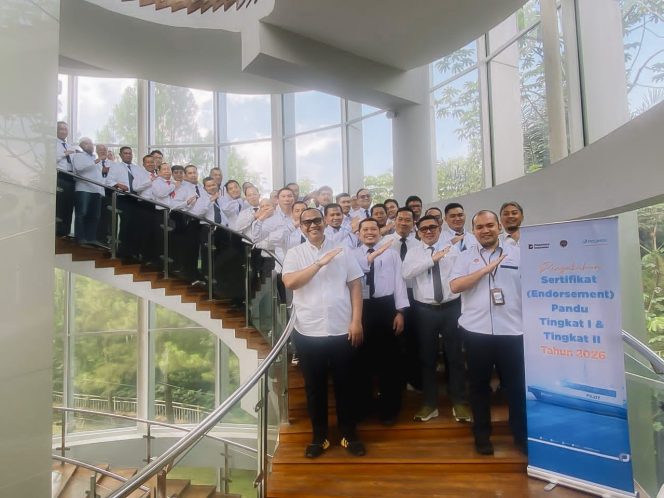 
 PT Pelindo Jasa Maritim Perkuat Kompetensi SDM melalui Endorsement Pandu Batch 1