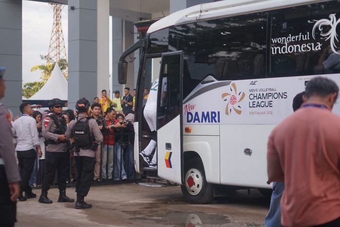 
 Dukungan Armada DAMRI Warnai Kesuksesan Asian Volleyball Confederation Champions League 2026 di Pontianak