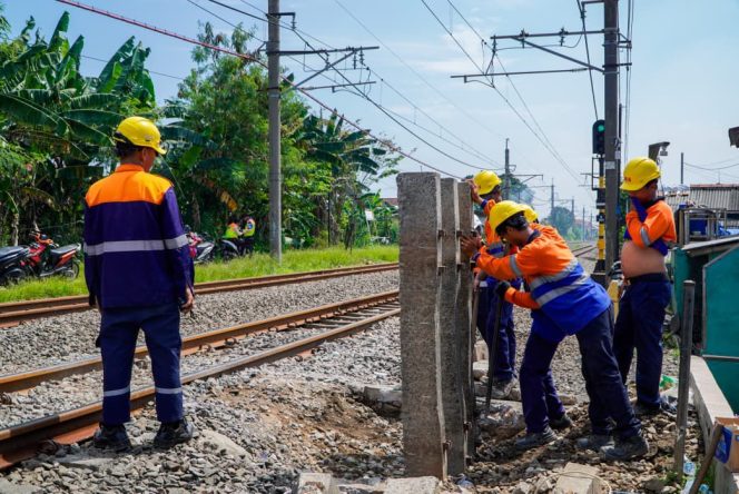 
 KAI Daop 1 Jakarta Targetkan Penutupan 40 Perlintasan Liar hingga Agustus 2026